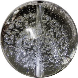 Granimex Zubehör Glaskugel mit Bohrung Wasserspiel Ø 10 cm