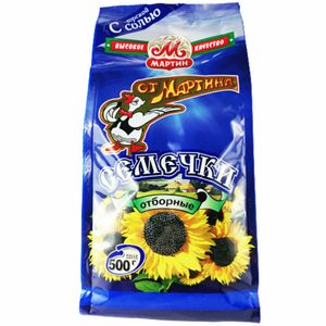 Sonnenblumenkerne Ot Martina mit Meersalz gesalzen 500g семечки sunflower seeds
