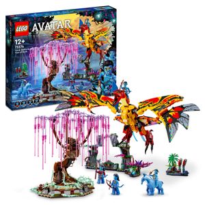 LEGO 75574 Avatar Toruk Makto und der Baum der Seelen, Bauspielzeug mit 4 Minifiguren, im Dunkeln leuchtende Pandora Szenarien, 2022 Film Set