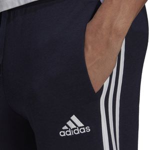 adidas Jogginghose Herren im 3 Streifen Desing mit Fleeceinnenseite, Größe:XXXXL, Farbe:Blau