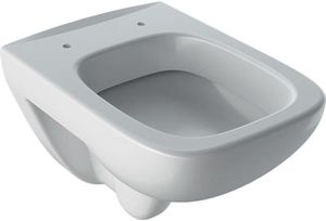 Geberit Wand-Tiefspül-WC RENOVA PLAN mit Spülrand weiß