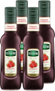 Mathieu Teisseire Getränke-Sirup Erdbeere 0,25L (4er Pack)
