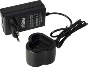 vhbw Ladegerät kompatibel mit Metabo PowerMaxx 12 Basic, 12 Pro, BS Quick, ASE, RC, SSD, 12, BS, ULA LED, SLA LED Werkzeug Li-Ion-Akkus, 10,8V