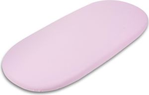 Prostěradlo na kočárek Fitted Sheet Jersey Pink 75x35