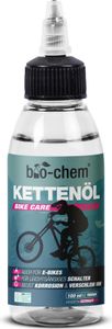 bio-chem Fahrrad-Kettenöl Antriebsöl – 100 ml Tropfflasche -  - Wellness für Fahrradketten aller Fahrräder, auch E-Bikes – Verringert Reibung, Verschleiß & Rostbildung
