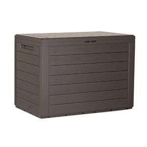 Gartenbox Kissenbox Gartentruhe 190 L Umbra Woodebox  Aufbewahrungsbox