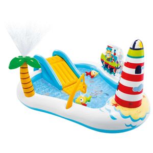 INTEX Planschbecken Fishing Fun Play Center 218x188x99 cm