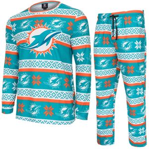 NFL Winter XMAS Pyjama Schlafanzug Miami Dolphins - XL