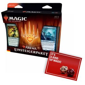 WOTCC91521000 - Magic the Gathering: Arena Einsteigerpaket 2021, ab 13 Jahren, (DE-Ausgabe)