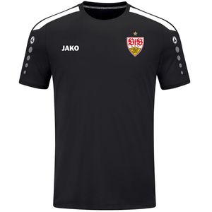JAKO VfB Stuttgart T-Shirt Power, Farbe:schwarz, Größe:XL