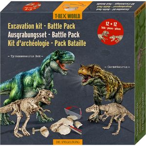 Die Spiegelburg Ausgrabungsset Battle Pack - T-Rex + Carnotaurus