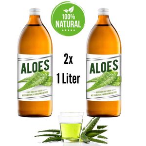 2l šťáva z aloe vera neředěná 100% premium 2 x 1 litr