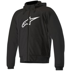 Alpinestars Chrome Sport Motorrad Hoodie (Black,XL)