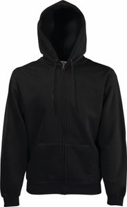 Fruit Of The Loom Herren Kapuzenjacke Premium 70/30 RW3161 (M) (Schwarz) Fruit Of The Loom Herren Kapuzenjacke Premium 70/30 RW3161 (M) (Schwarz)