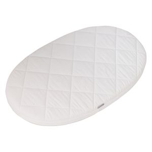 Leander Matratze für Classic Wiege, Comfort Weiß 79 cm x 49 cm x 5 cm