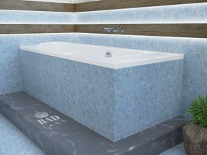 BADLAND Badewanne Rechteck Long 170x80 mit Ablaufgarnitur, Füßen GRATIS ohne Verkleidung BADLAND Badewanne Rechteck Long 170x80 mit Ablaufgarnitur, Füßen GRATIS ohne Verkleidung