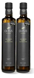OLEUS PREMIUM Griechisches Olivenöl kaltgepresst, nativ extra | aus Koroneiki Oliven Premium 2x 500ml