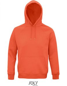 SOLS Unisex Hoodie Bio Raglan Kapuzen Sweater 03568 Orange Burnt Orange L