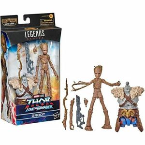 Hasbro Thor: Love and Thunder Marvel Legends Series Actionfigur 2022 Marvel's Korg BAF #6: Groot 15 cm HASF1410