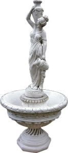 ANTIKES WOHNDESIGN Spring- & Zierbrunnen AWD-SS-035 B:98cm H:210cm