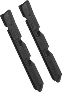 KOOL STOP Bremsgummi Für V-Brakes, Universal, Allwetter , Karte à 2 Stück schwarz