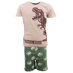 Jurassic World T-Rex Kinder Schlafanzug Pyjama – Bunt / 146