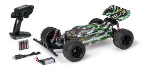 Carson 1:10 FE Speed Warrior 2.4G 100% RTR grün, RC Buggy, 500404238