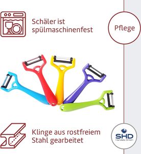 Sparschäler 5 Stück