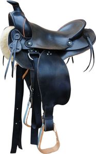 Westernsattel Rancher in Schwarz