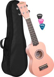 Cascha HH3968 Sopran Ukulele-Set Pink