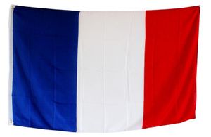 Sonderposten Deko-Flagge Frankreich, Sonderposten Deko-Flaggen 30 x 45, Sonderposten