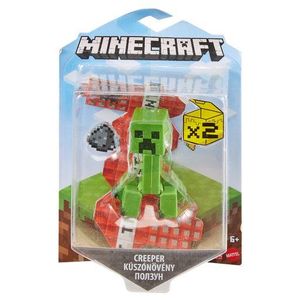 MATTEL GTT45 Minecraft Craft-A-Block Figur Creeper
