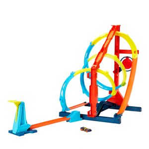 Hot Wheels Track Builder Unlimited Looping-Bahn inkl. 1 Spielzeugauto