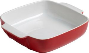 Auflaufform Quadratisch, Rot, 22 x 22 cm - Pyrex | Signature