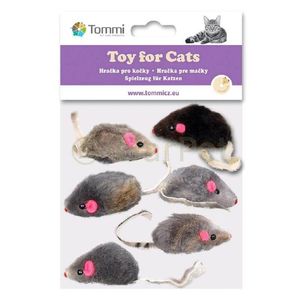 Katzenspielzeug Maus Katzen Spielzeug Spielmaus Mäuse 6 Stück