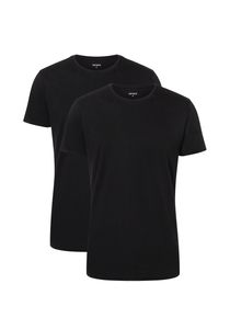 Camano T-Shirt 2er-Pack Comfort mit nachhaltigerer Baumwolle (BCI) mit bequemem Rundhalsausschnitt black XL