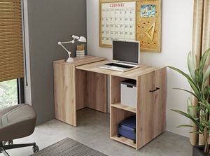 Výsuvný psací stolek Smart - dub grand přírodní