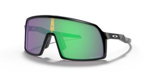 Oakley Sutro S, Erwachsener, Männlich, Schild, Vollrand, Schwarz, Schwarz