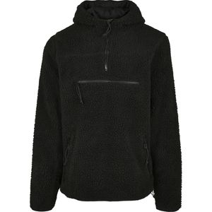 Pánská bunda Brandit Teddyfleece Worker Pullover Jacket black - M