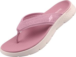 Skechers Go Walk Flex Sandal Holly Damen Zehentrenner Lila Skechers Go Walk Flex Sandal Holly Damen Zehentrenner Lila