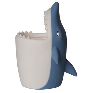 Hai Fisch Zahnbürstenbecher Zahnbürstenhalter Zahnputzbecher Badezimmer