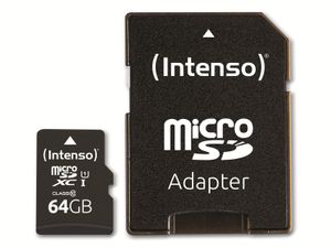 Intenso microSD UHS-I Performance 64GB
