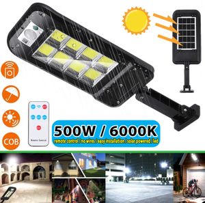 LED Solar Straßenlampe SOLAR LED LAMP 500W / 6000K