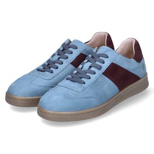 Apple of Eden Damen Low Sneaker SAPHIRA 6 Blau Rauleder Größe: 41