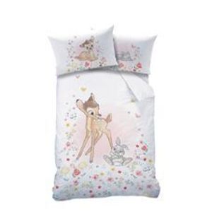 Baby Wende Bettwäsche Disney Bambi 100 x 135 cm 100% Baumwolle