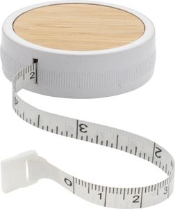 XD Collection - Maßband zum Nähen, Bambus XD1187 (Einheitsgröße) (Weiß)