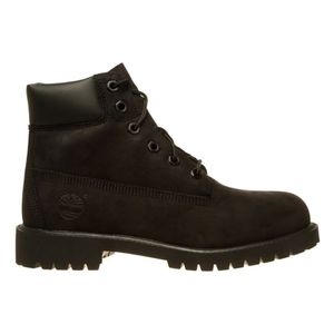 Timberland Premium 6 IN WP Boot Jr 012907, Buty turystyczne, dla chłopców, Czarny, Rozmiar: 40