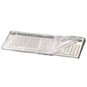 hama Tastatur Staubschutzhaube (B)480 x (T)220 x (H)50 mm transparent