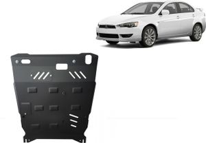 Stahl Unterfahrschutz für Motor und Getriebe Mitsubishi Lancer