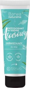 Barwa Aloe Vera Fußcreme-Deodorant, 75 ml - Beruhigende Fußpflege und Schutz gegen Gerüche